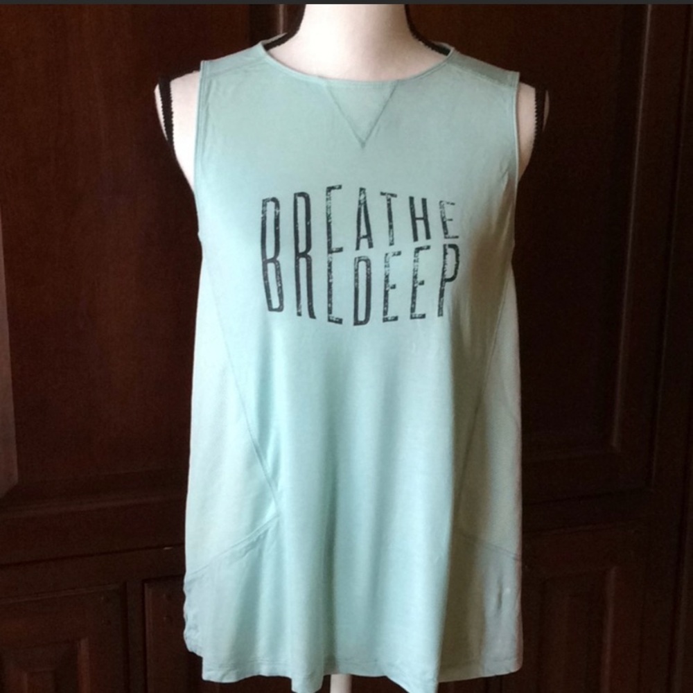 Breathe Deep champion tank size medium